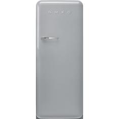 Külmik Smeg, 50-ndate stiil, 153 cm, 244/26 l, 35 dB, mehaaniline juhtimine, hõbedane