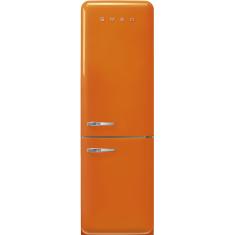 Külmik Smeg, 50-ndate stiil, NoFrost, 196 cm, 234/97 l, 35 dB, elektrooniline juhtimine, oranž