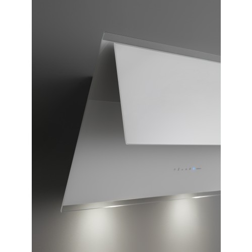 VERSO85.NRSWH Õhupuhastaja Falmec VERSO, seinale, 85 cm, NRS, 800 m3/h, LED 2 x 1,2 W, valge klaas
