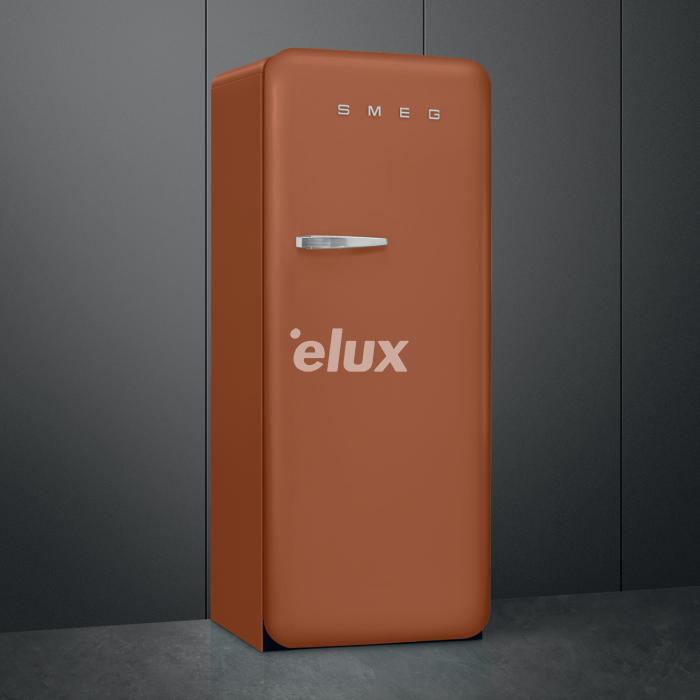 Külmik Smeg, 50-ndate stiil, 153 cm, 244/26 l, 35 dB, mehaaniline juhtimine, parem, rooste