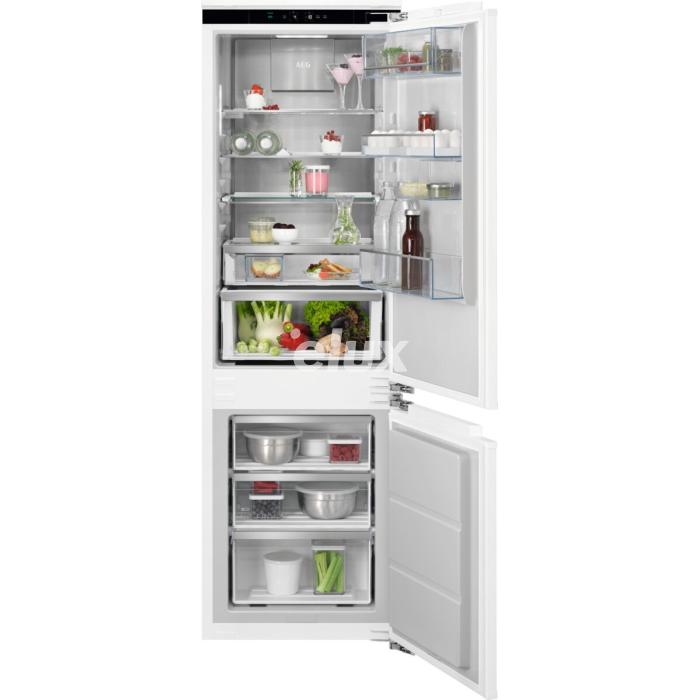 Külmik AEG 8000, integreeritav, 176,9 cm, 182/62 l, 35dB, NoFrost, valge