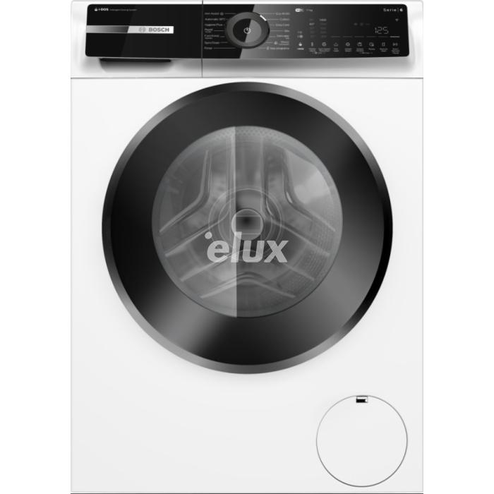 Pesumasin Bosch, eestlaetav, 11 kg, i-DOS, Seeria 6, 1400 p/min, valge