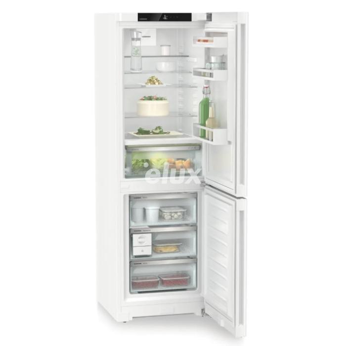 Külmik Liebherr, 185,5 cm, 218/103 l, 35 dB, puutetundlik, NoFrost, valge