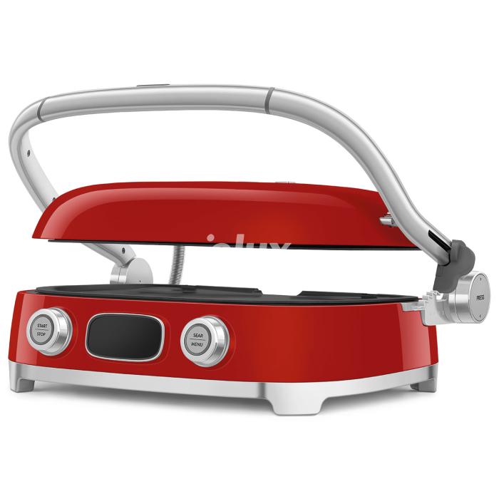 Lauagrill Smeg, 50`ndate stiil, punane