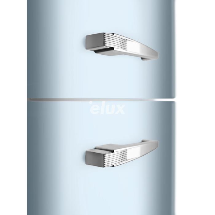 Külmik Smeg, 50-ndate stiil, 172 cm, 222/72 l, 34 dB, mehaaniline, parem, pastellsinine