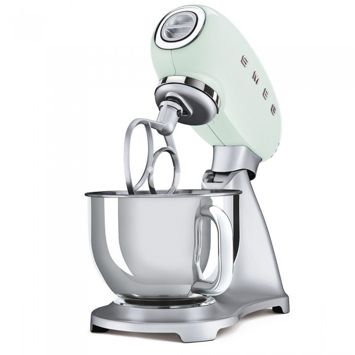 Salongi näidis! Köögikombain Smeg, 50`ndate stiil, 800 W, pastellroheline