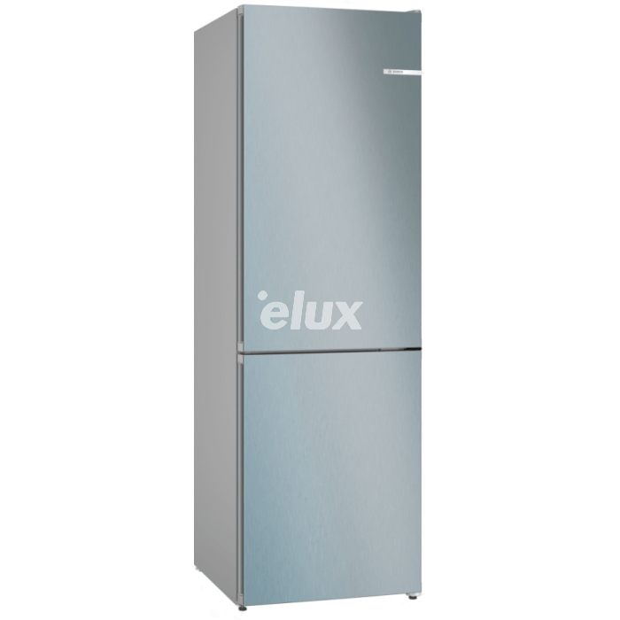 Külmik Bosch, 186 cm, 218/103 l, 35 dB, elektrooniline juhtimine, NoFrost, inox