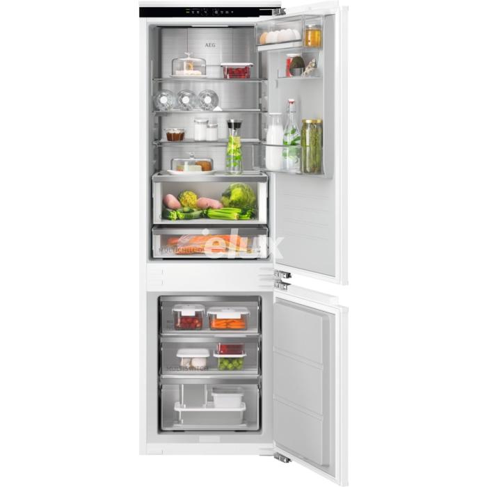 Külmik AEG 8000, integreeritav, 176,9 cm, 160/62 l, 35dB, NoFrost, valge