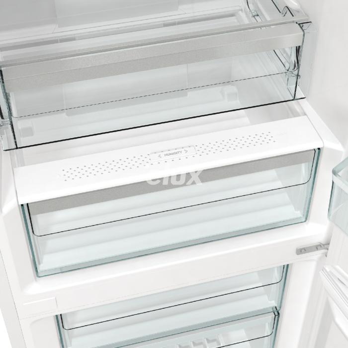 Külmik Smeg 185 cm, 204/96 l, 38 dB, elektrooniline juhtimine, NoForst, valge