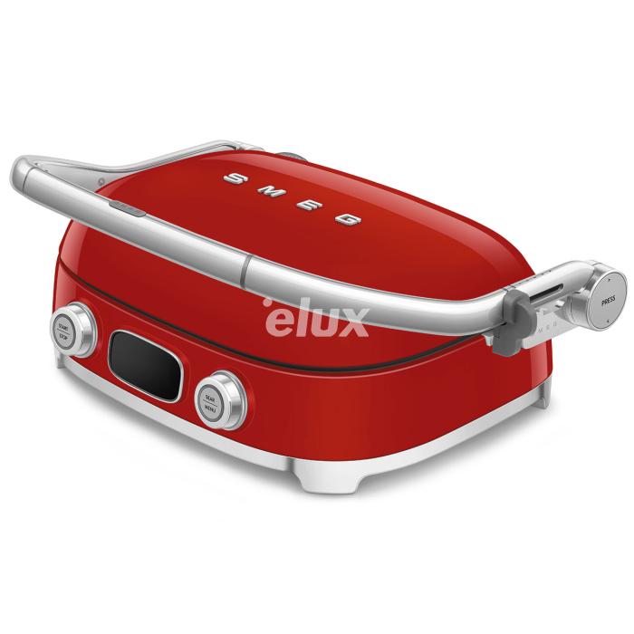 Lauagrill Smeg, 50`ndate stiil, punane