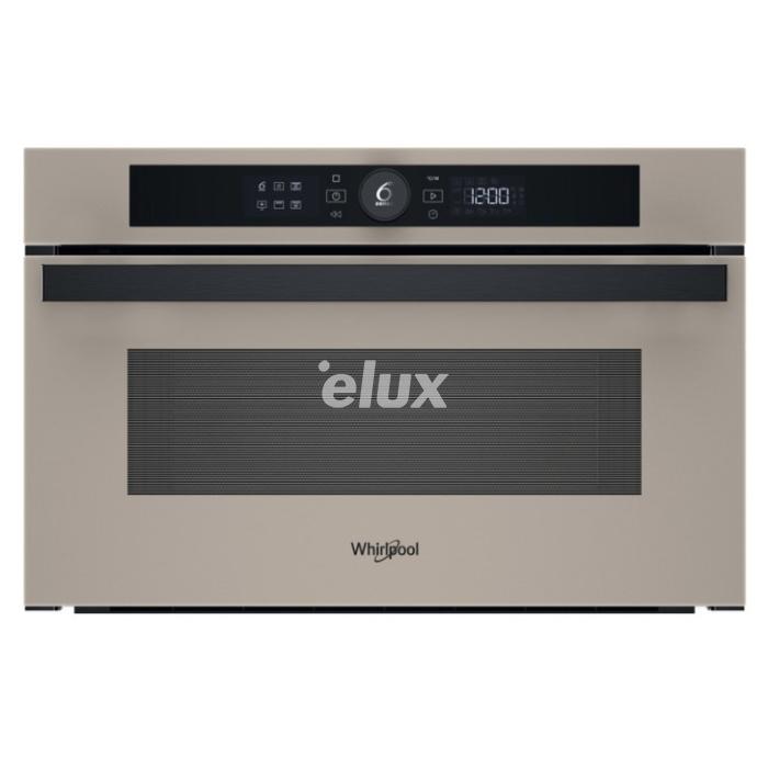 Микроволновая печь Whirlpool, встраиваемая, 31 л, 800/1000 Вт, бежевая
