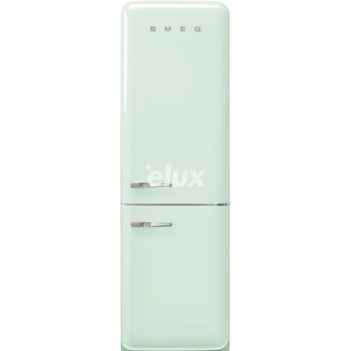 Külmik Smeg, 50-ndate stiil, NoFrost, 196 cm, 234/97 l, 35 dB, elektrooniline juhtimine, pastellroheline