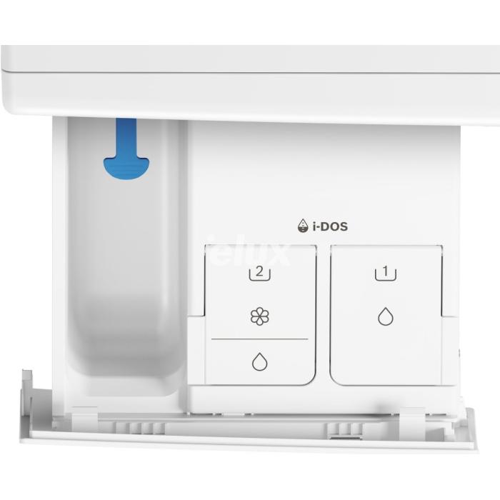 Pesumasin Bosch, eestlaetav, 11 kg, i-DOS, Seeria 8, 1600 p/min, valge