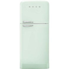 Külmik Smeg, 50-ndate stiil, "Jenkki", 192 cm, 400/124 l, 41dB, elektrooniline juhtimine parem, pastellroheline