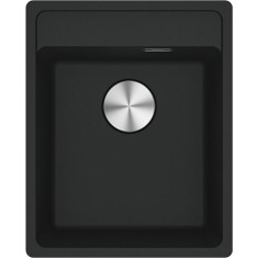 Valamu Franke Maris MRG 610-37 A sh ventiil (käsitsi), fragranit, must matt