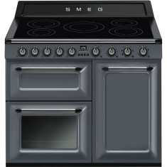 Elektripliit Smeg Victoria, 5 x induktsioon, 3 x elektriahi, aurupuhastus, 100 cm, hall