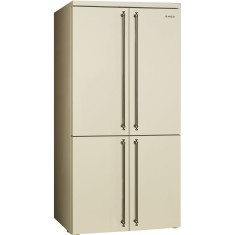 Külmik Smeg Colonial, 187 cm, 385/196 l, 39 dB, elektrooniline juhtimine, NoFrost, kreem