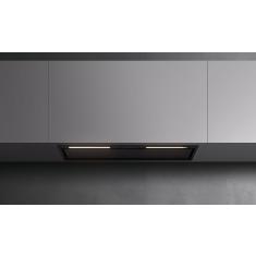 Integreeritav õhupuhastaja Falmec GRUPPO INCASSO COMFORT 105 cm, 800 m3/h, LED 2 x 1,2 W (muudetav valguse temp. 2700-5600K), must, dialoogsüsteem