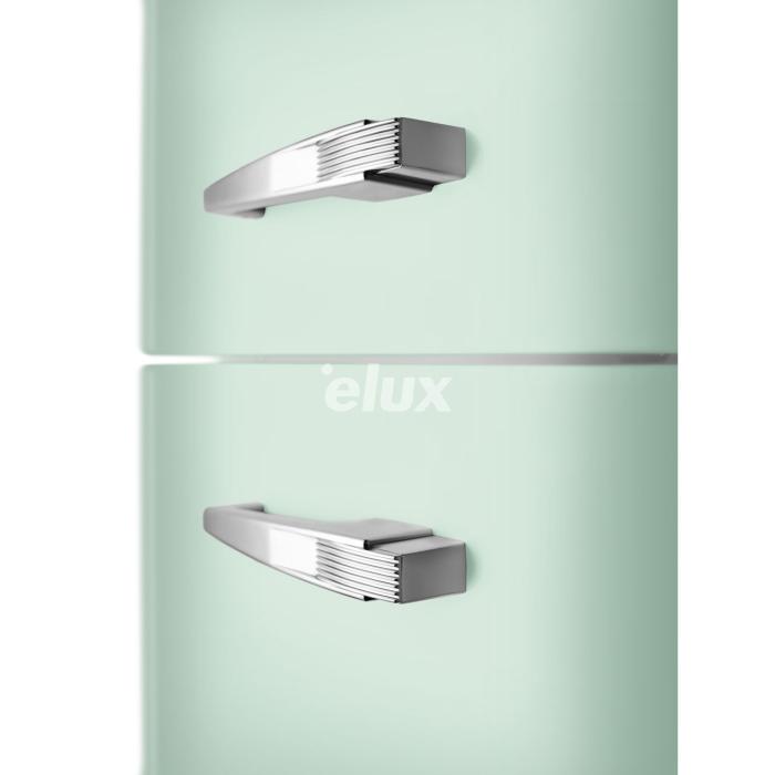 Külmik Smeg, 50-ndate stiil, 196 cm, 234/97 l, 35 dB, elektrooniline juhtimine, NoFrost, pastellroheline