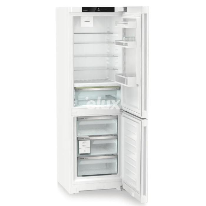 Külmik Liebherr, 185,5 cm, 218/103 l, 35 dB, puutetundlik, NoFrost, valge