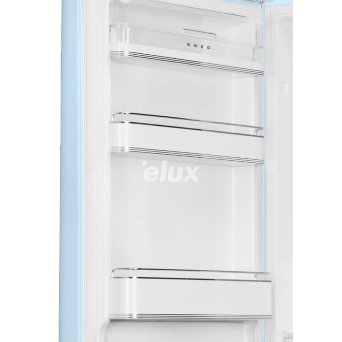 Külmik Smeg, 50-ndate stiil, NoFrost, 196 cm, 234/97 l, 35 dB, elektrooniline juhtimine, pastellsinine