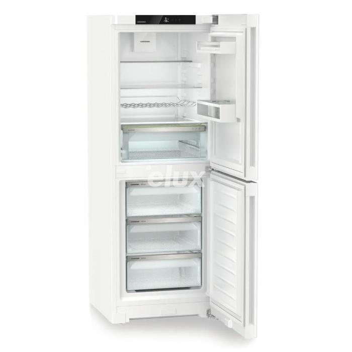 Külmik Liebherr Plus, 165,5 cm, 177/103 l, 35 dB, puutetundlik, NoFrost, valge