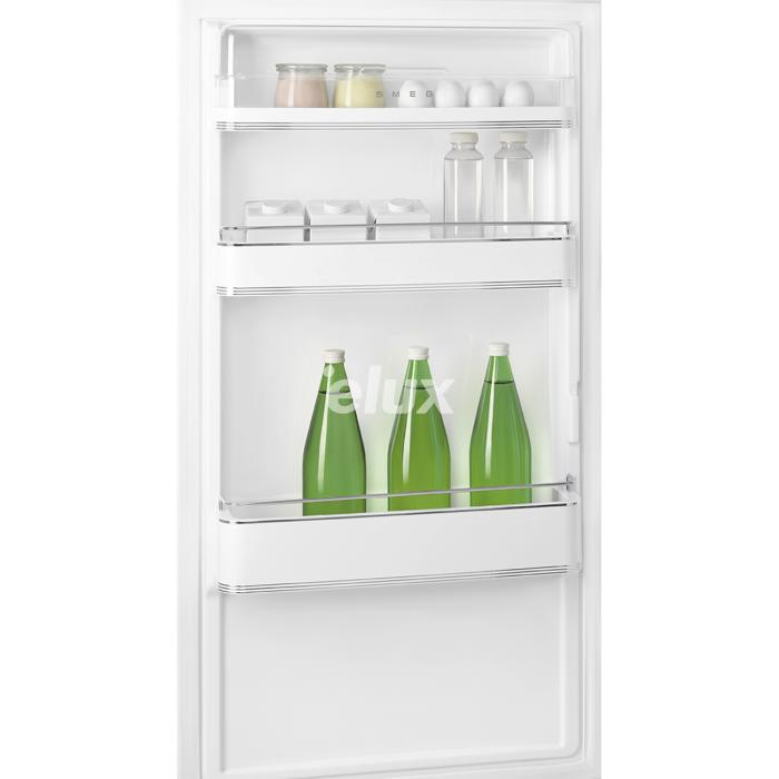 Külmik Smeg, 50-ndate stiil, 172 cm, 222/72 l, 34 dB, mehaaniline juhtimine, kreem