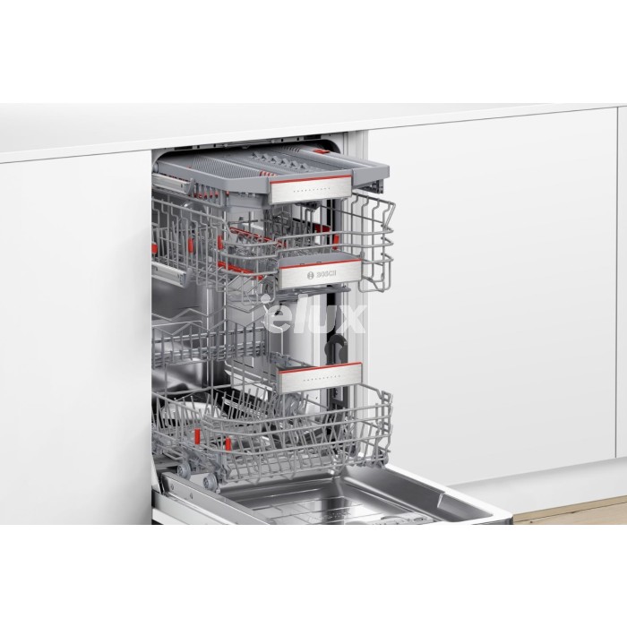 Посудомоечная машина Bosch, встраиваемая, 45 см, 42 дБ, 3 корзины, Zeolith