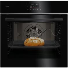 Духовой шкаф AEG, 71 л, класс энергоэффективности A+, каталитический нейтрализатор, черный/нержавеющая сталь.