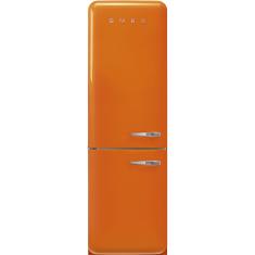 Külmik Smeg, 50-ndate stiil, 196 cm, 234/97 l, 35 dB, elektrooniline juhtimine, NoFrost, oranž