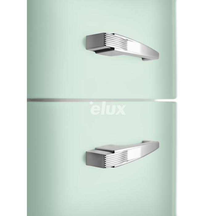 Külmik Smeg, 50-ndate stiil, NoFrost, 196 cm, 234/97 l, 35 dB, elektrooniline juhtimine, pastellroheline