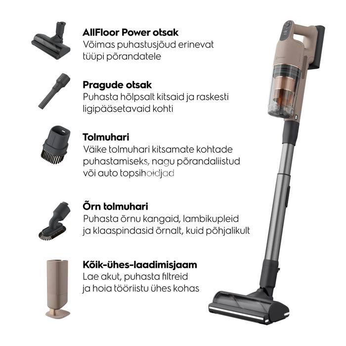 Varstolmuimeja 900 Cordless Electrolux, konteineriga, pruun
