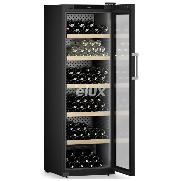 Veinikülmik Liebherr GrandCru, 188,4 cm, 229 pudelit, 38 dB, must