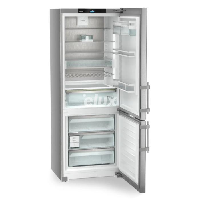 Külmik Liebherr, 201 cm, 349/138 l, 34 dB, NoFrost, puutetundlik, rv teras