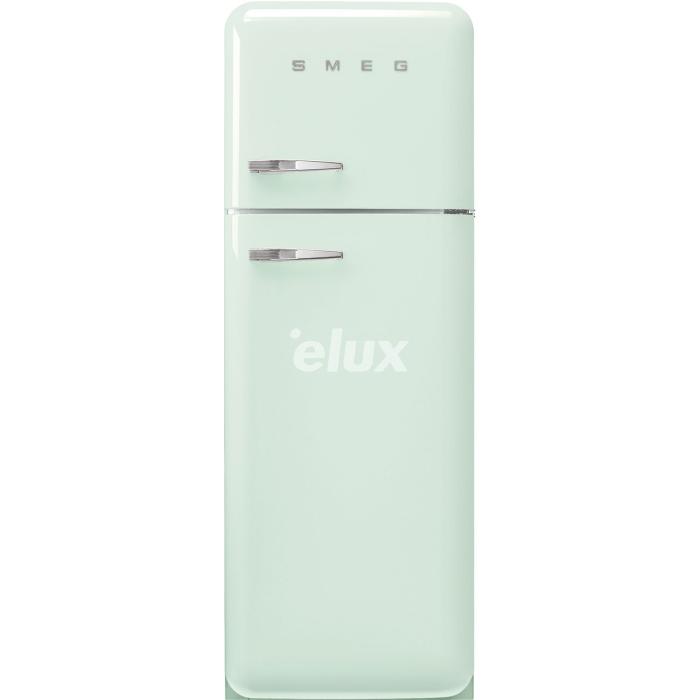 Külmik Smeg, 50-ndate stiil, 172 cm, 222/72 l, 34 dB, mehaaniline juhtimine, pastellroheline