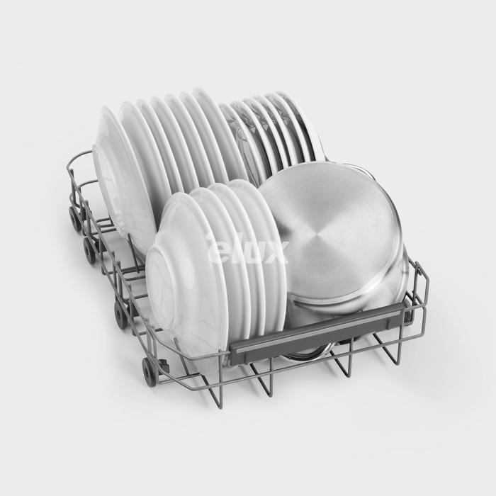 Nõudepesumasin Smeg, integreeritav, 45 cm, 44 dB, 3 korvi