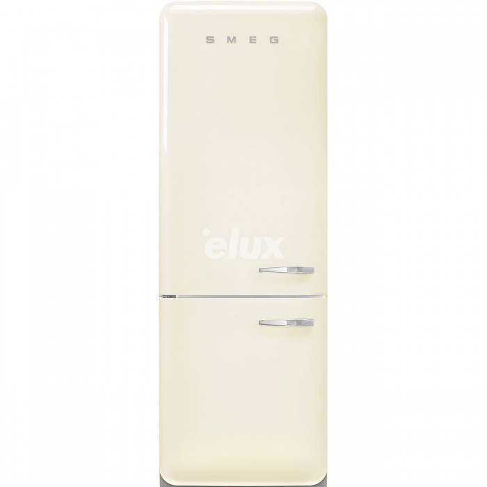 Külmik Smeg, 50-ndate stiil, 205 cm, 344/137l, 41 dB, puutetundlik juhtimine, NoFrost, kreem