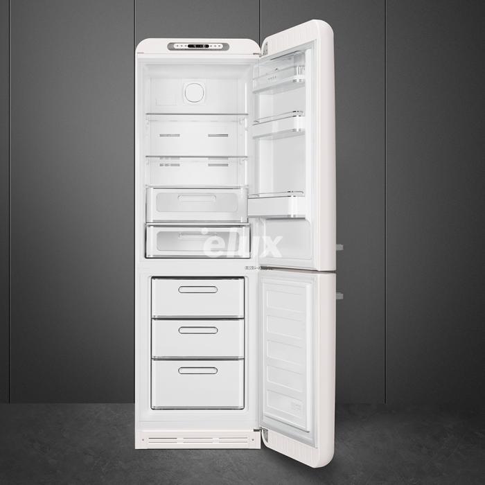 Külmik Smeg, 50-ndate stiil, NoFrost, 196 cm, 234/97 l, 35 dB, elektrooniline juhtimine, valge