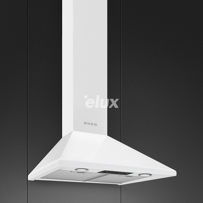 Õhupuhastaja Smeg, Seina, 60 cm, valge, 635 m3/h, 67 dB