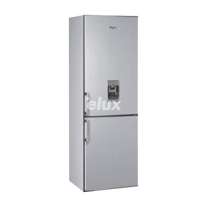 Külmik Whirlpool, NoFrost, 189 cm, A+, 42dB, elektrooniline juhtimine, hõbedane