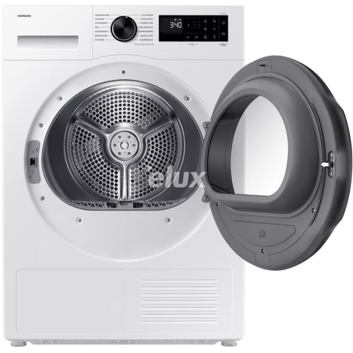 Kuivati Samsung, soojuspumbaga, 8 kg, LED ekraan, valge