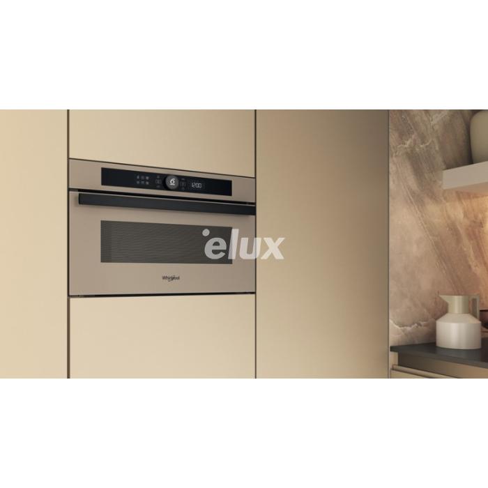 Микроволновая печь Whirlpool, встраиваемая, 31 л, 800/1000 Вт, бежевая