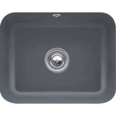 Valamu Villeroy&Boch, Cisterna 60C, 55cm, alt monteeritav, nupuga, keraamiline, Graphite