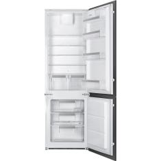 Külmik Smeg, integreeritav, 178 cm, 196/73 l, 34 dB, puutetundlik juhtimine, valge