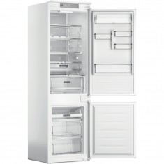 Külmik Whirlpool, integreeritav, 177 cm, 182/68 l, 32 dB, elektrooniline juhtimine, NoFrost, valge