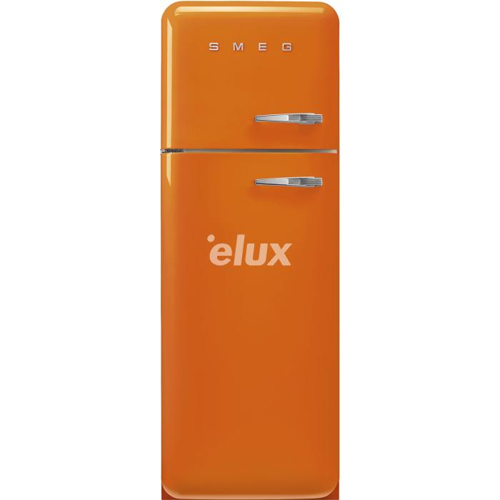 Külmik Smeg, 50-ndate stiil, 172 cm, 222/72 l, 34 dB, mehaaniline, vasak, oranž