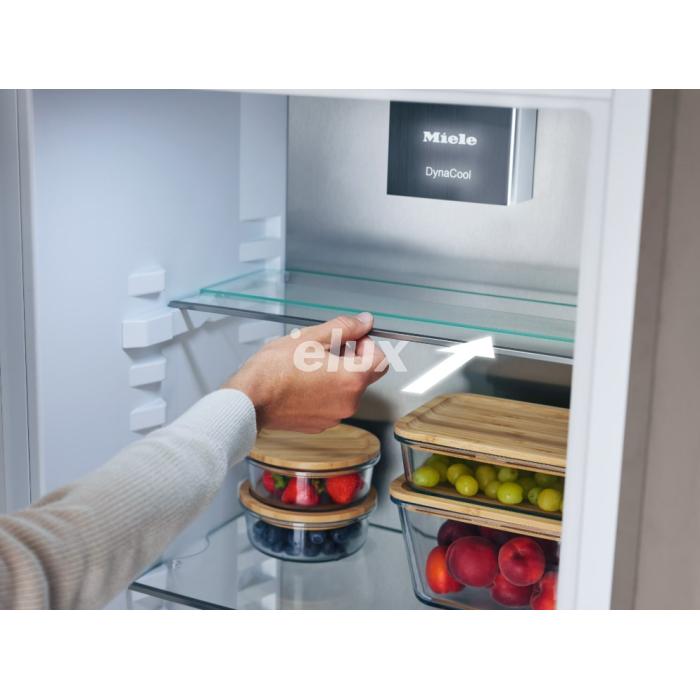 Jahekapp Miele K 7747 D, integreeritav, 177 cm, 33 dB, 294 l, valge