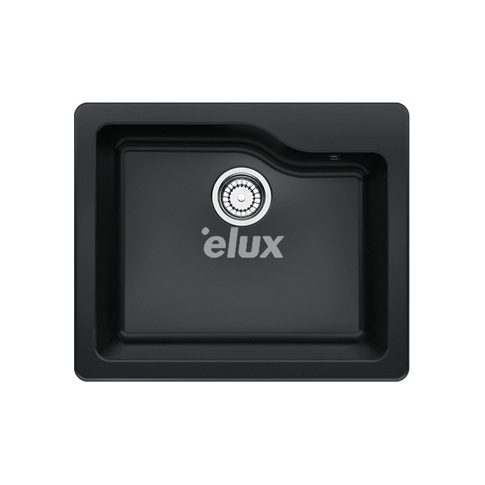 Valamu Franke Single Sgk 610 Keraamiline Must Matt E Lux