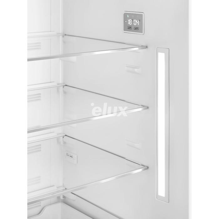 Külmik Smeg, 50-ndate stiil, 205 cm, 344/137 l, 37 dB, elektrooniline juhtimine, NoFrost, pastellroheline