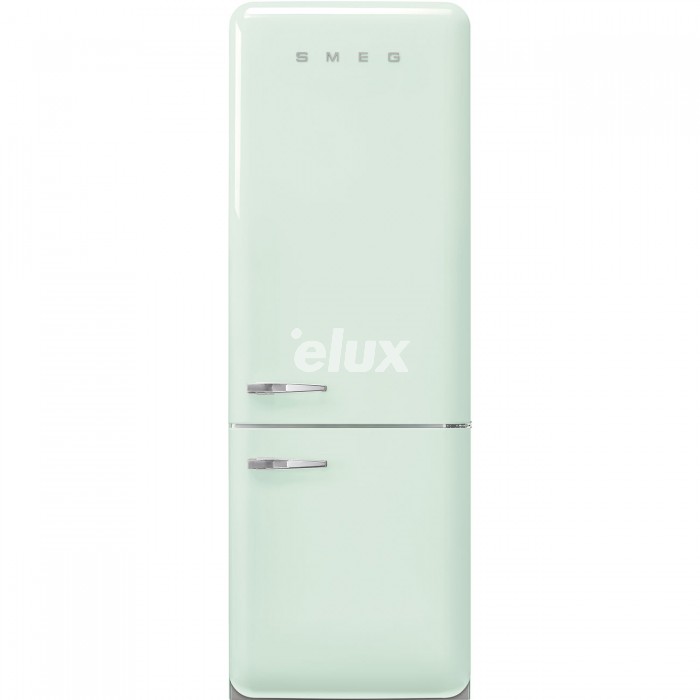 Külmik Smeg, 50-ndate stiil, 205 cm, 344/137 l, 41 dB, elektrooniline juhtimine, NoFrost, pastellroheline